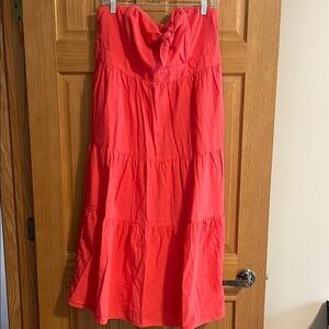 Universal Thread Strapless Maxi A-Line Dress